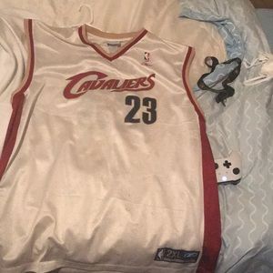 Lebron James Cleveland cavaliers jersey from 2003